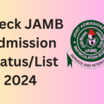 Check JAMB admission status 2024